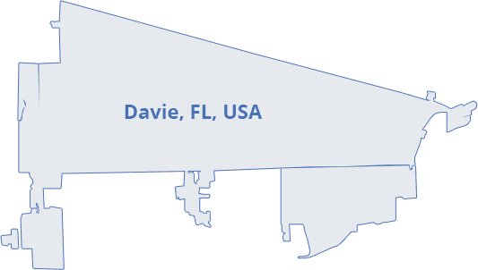 map-davie-fl-usa