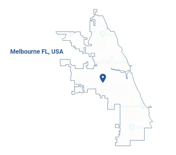 Melbourne-Map