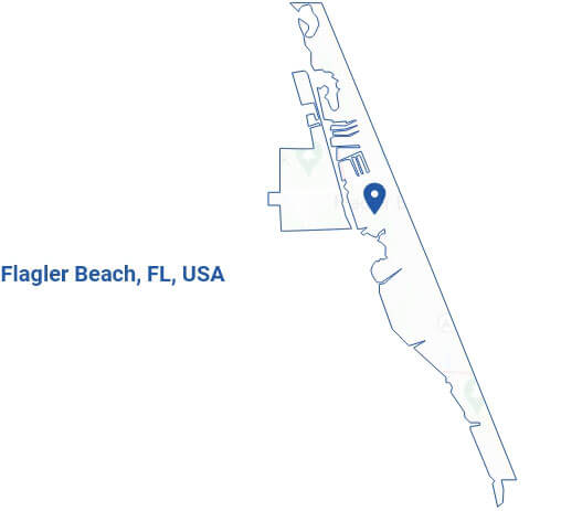 house cleaning flagler beach map