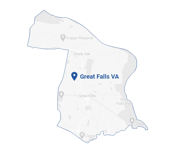Great Falls VA Map