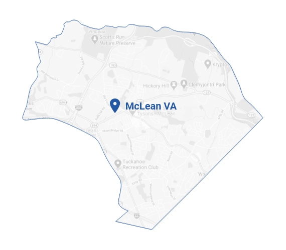 McLean VA Map