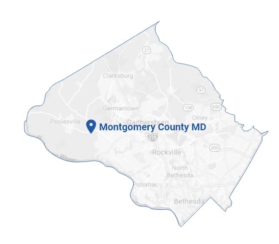 Montgomery County MD Map Montgomery County MD Map