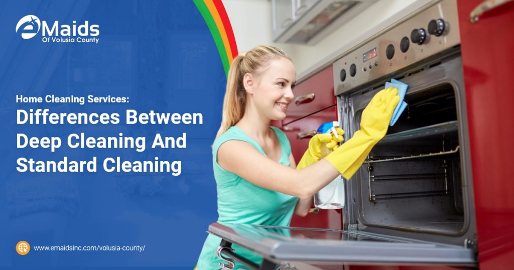 Deep Cleaning And Standard Cleaning