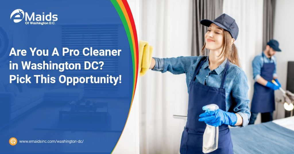 eMaids of Washington DC - Are You A Pro Cleaner in Washington DC Pick This Opportunity!
