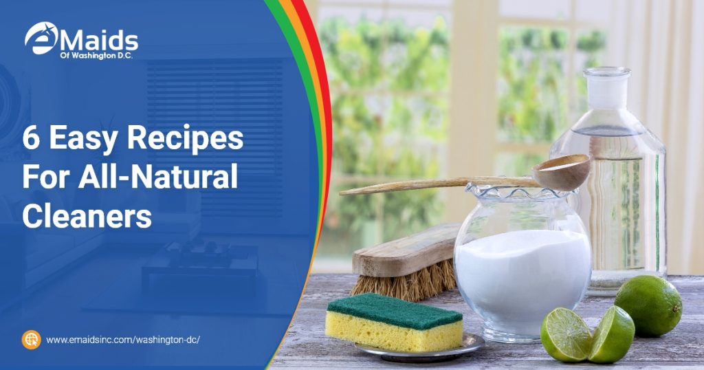 6 Easy Recipes For All-Natural Cleaners